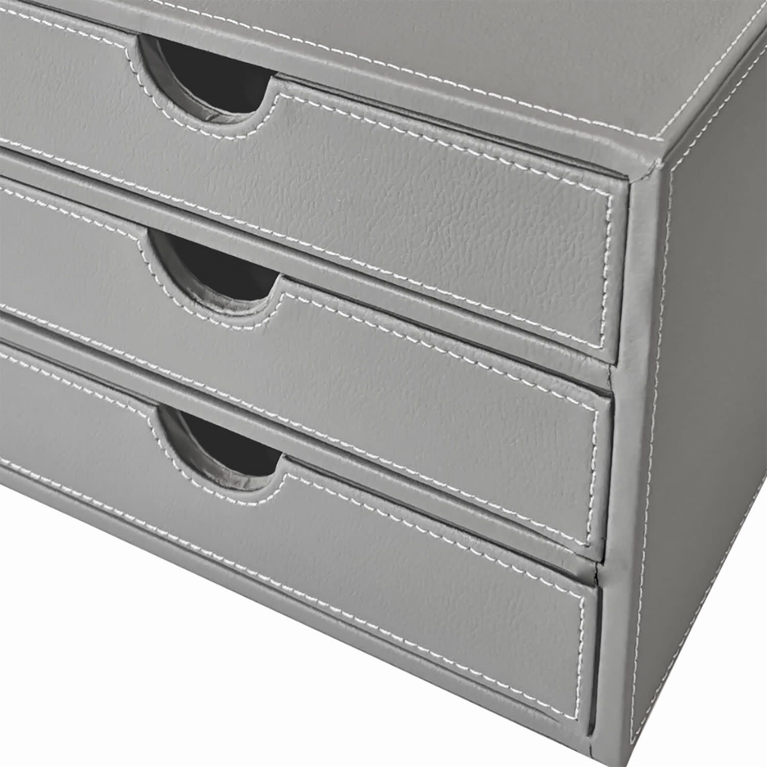 Εικόνα 3 του Osco Αρχειοθήκη 3 Συρταριών Γκρι