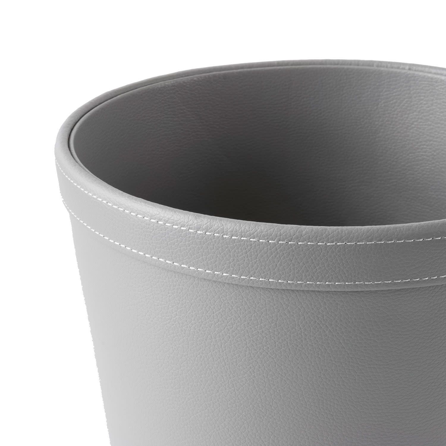 Κάνε κλικ για να δεις την εικόνα 3 του Osco Καλάθι Αχρήστων Δερματίνη Γκρι 29cm