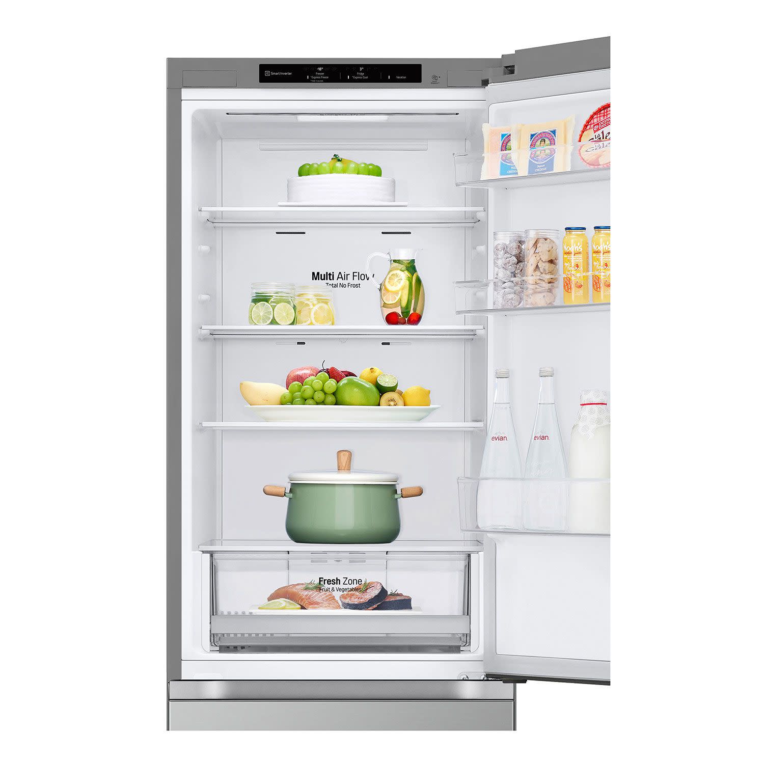 Εικόνα 5 του LG GBV21L0EPY Ψυγειοκαταψύκτης Ασημί