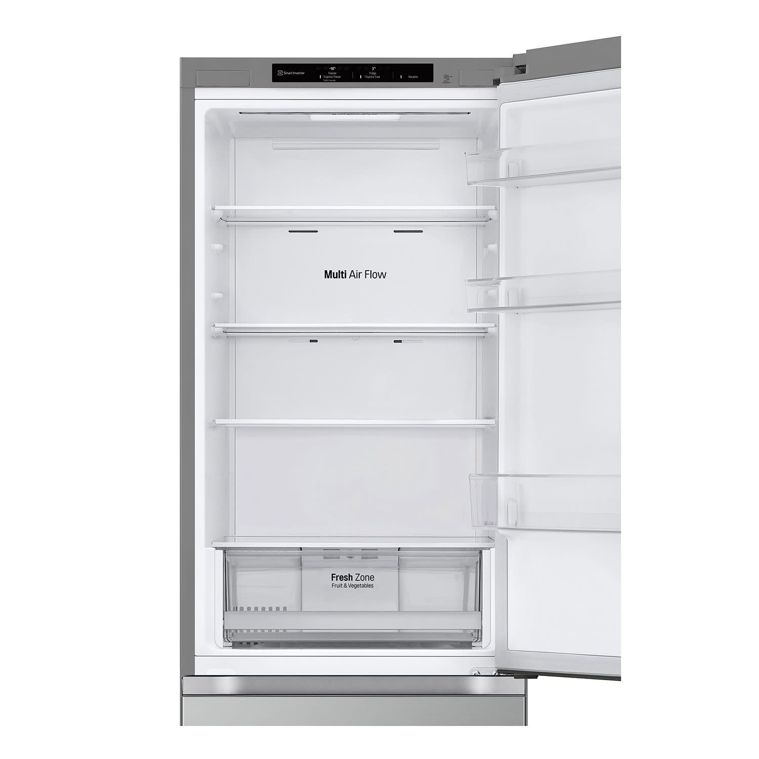 Εικόνα 10 του LG GBV21L0EPY Ψυγειοκαταψύκτης Ασημί