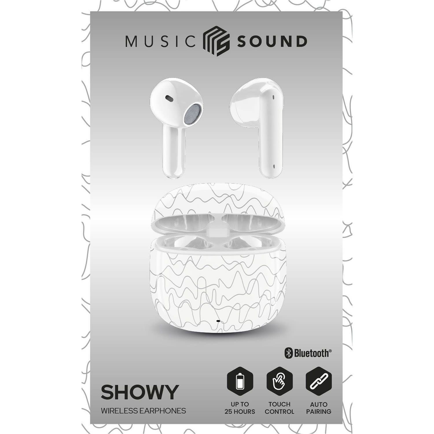 Εικόνα 2 του Cellularline Bluetooth Truly Wireless Music Sound Showy  White