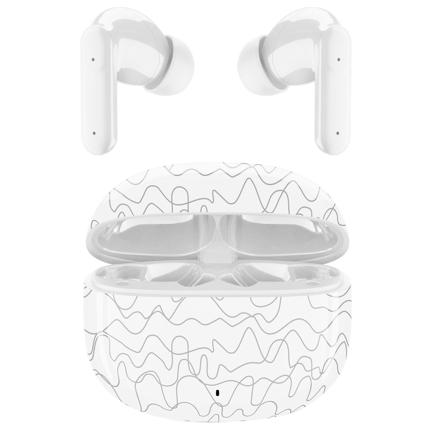 Εικόνα 1 του Cellularline Bluetooth Truly Wireless Music Sound White Waves