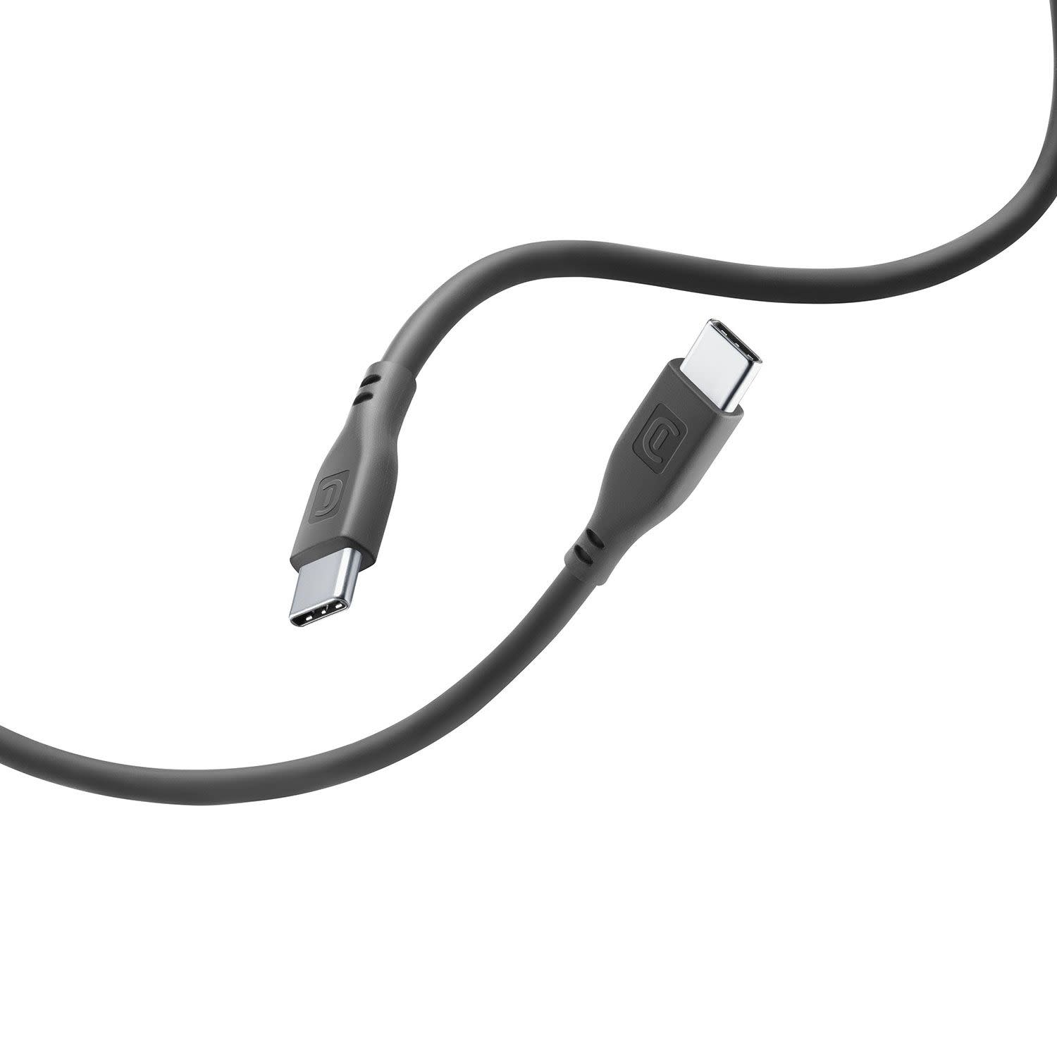 Εικόνα 2 του Cellularline Καλώδιο USB-C to USB-C 1.2 m Μαύρο