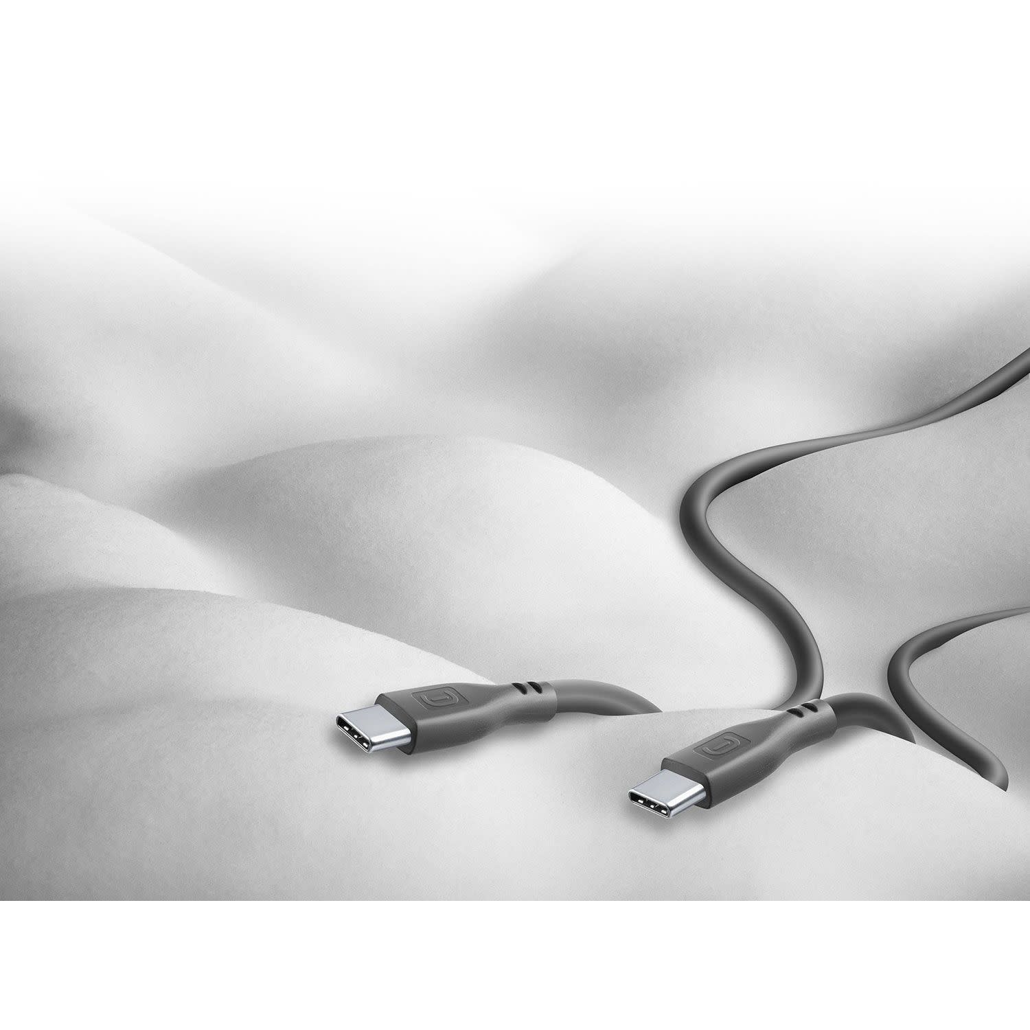 Εικόνα 4 του Cellularline Καλώδιο USB-C to USB-C 1.2 m Μαύρο