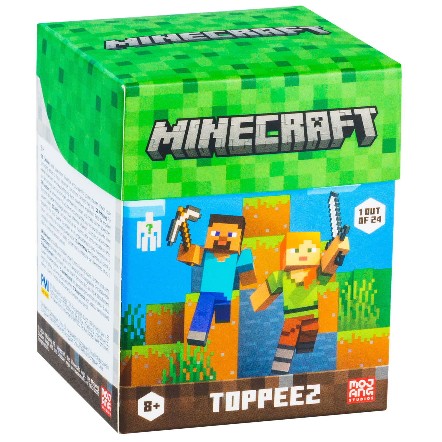 Giochi Preziosi Minecraft Φιγούρα 3D Toppeez-Έκπλξη 6 εκ.
