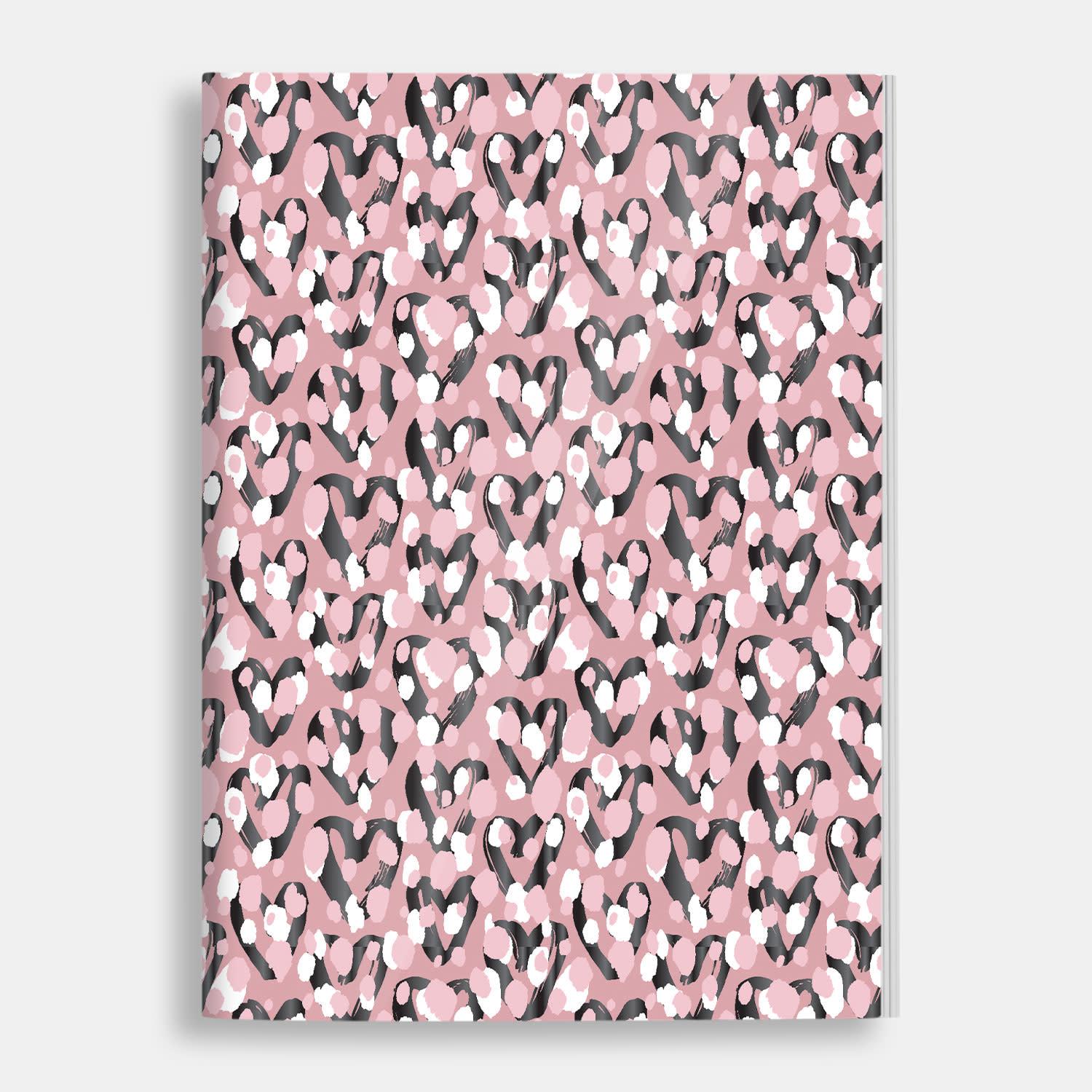 Εικόνα 1 του Goomby Τετράδιο Ριγέ 17x25 Hearts 40 φύλλων