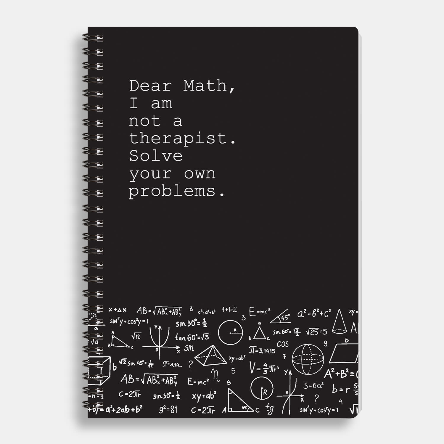 Εικόνα 1 του Sentio Τετράδιο Σπιράλ 17x25 Math 80 φύλλα