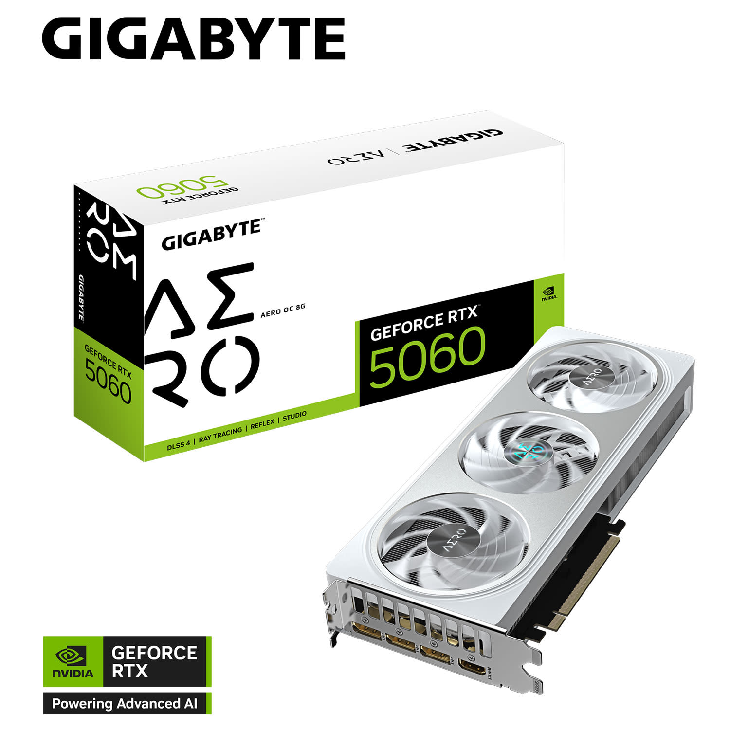 Gigabyte VGA GeForce RTX RTX 5060 Aero OC 8 GB