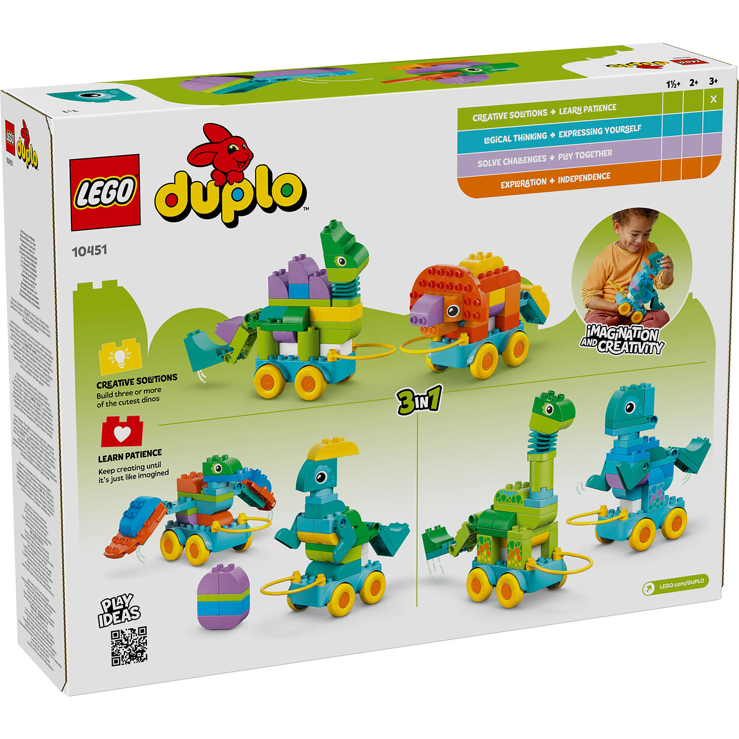 Εικόνα 5 του LEGO 10451 3In1 Dinosaurs On Wheels
