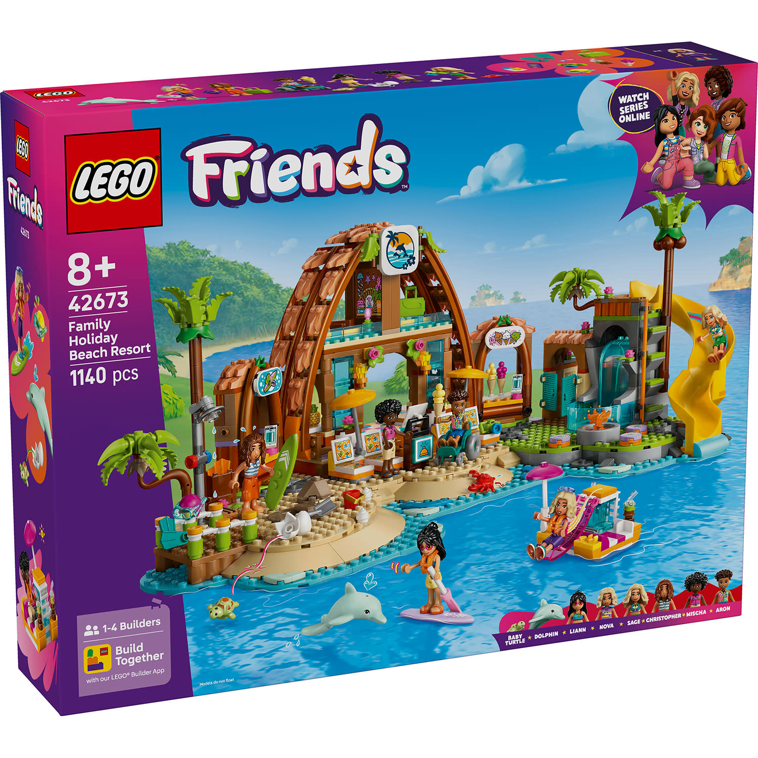 Εικόνα 1 του LEGO 42673 Family Vacation Beach Resort