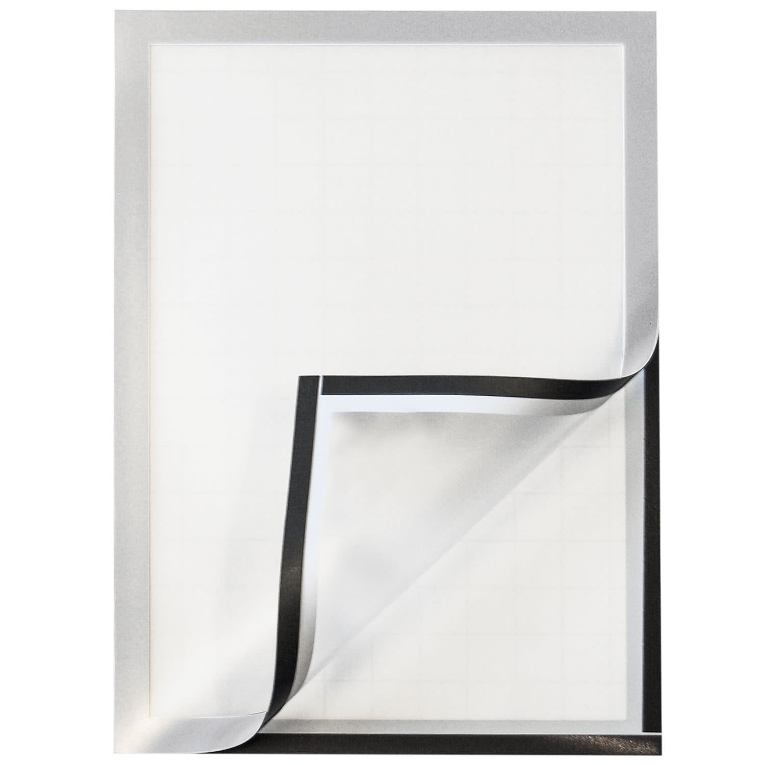 Εικόνα 1 του Q-Connect Πλαίσιο Ανακοινώσεων Μαγνητικό Με Αυτοκόλλητο Α3-Ασημί