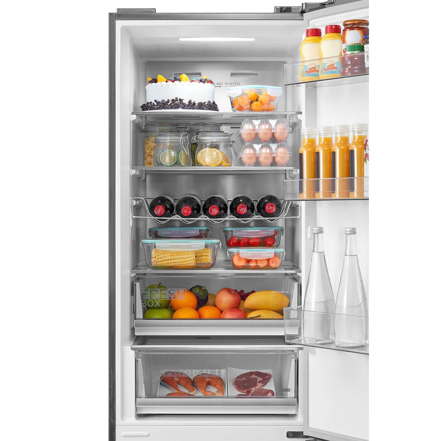 Εικόνα 6 του Tesla RC3800FMB Ψυγειοκαταψύκτης Μαύρο