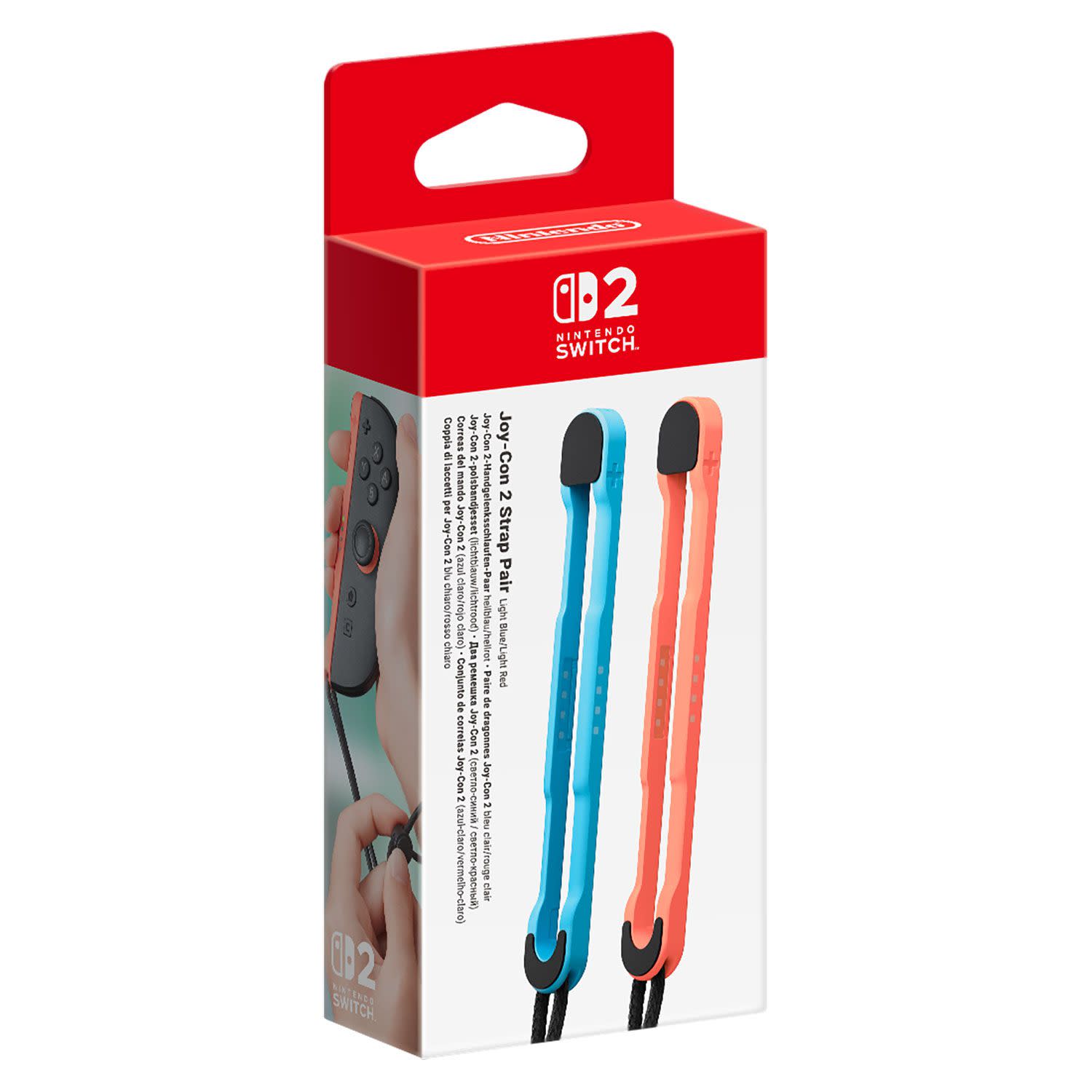 Εικόνα 1 του Nintendo Switch 2 Strap Pair Light Blue/Light Red