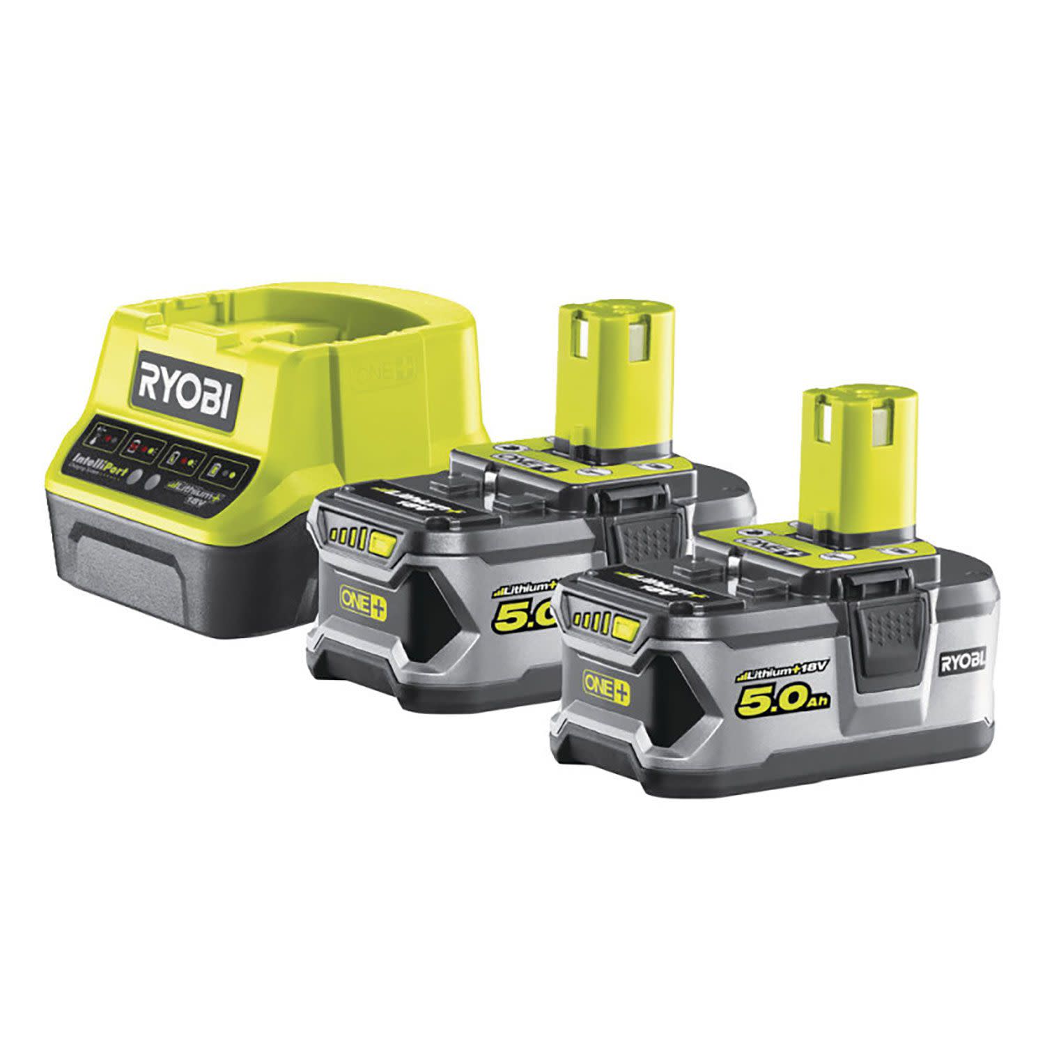 Εικόνα 1 του Ryobi One+ Σετ Φορτ. & 2 Μπαταρίες 18V