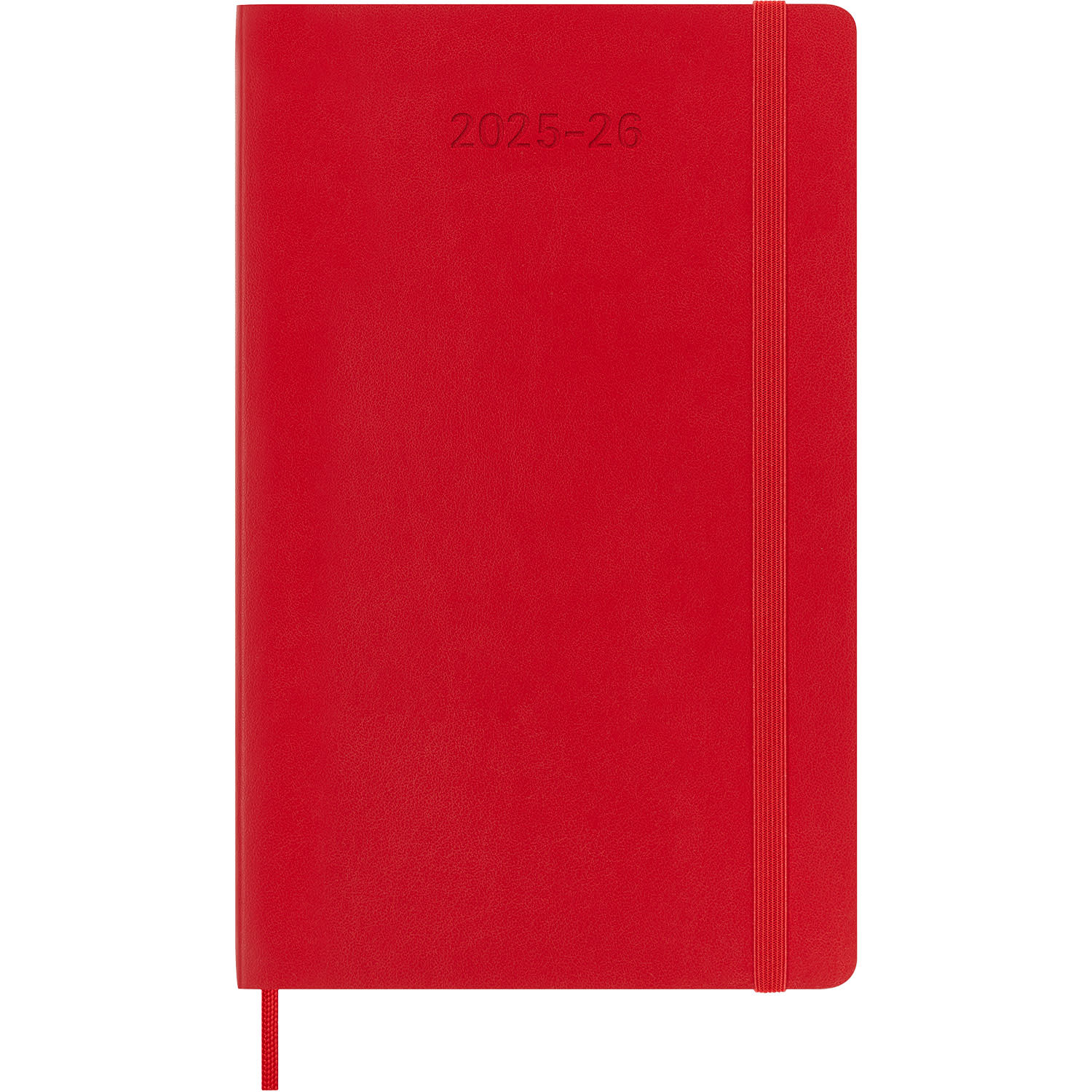 Moleskine 2025-2026 Ακαδημαικό Ημερολόγιο Εβδομαδιαίο L Red Μαλακό Εξώφυλλο