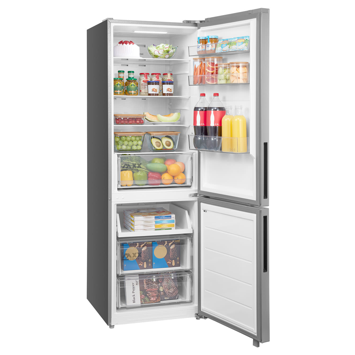 Εικόνα 6 του Midea MDRB548MME46 Ψυγειοκαταψύκτης Inox