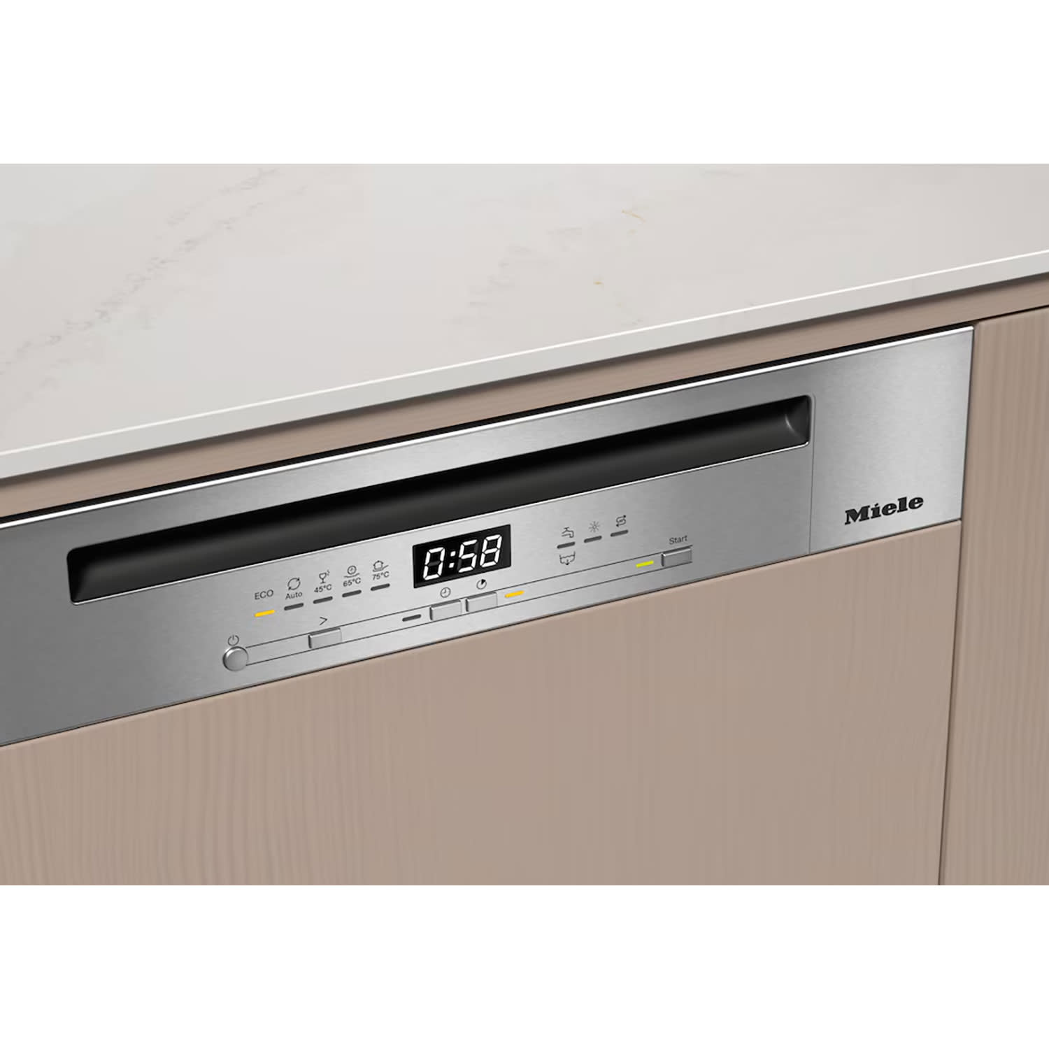 Κάνε κλικ για να δεις την εικόνα 3 του Miele G 5811 Sci CleanSteel Πλυντήριο Πιάτων Εντοιχιζόμενο 59,80 cm
