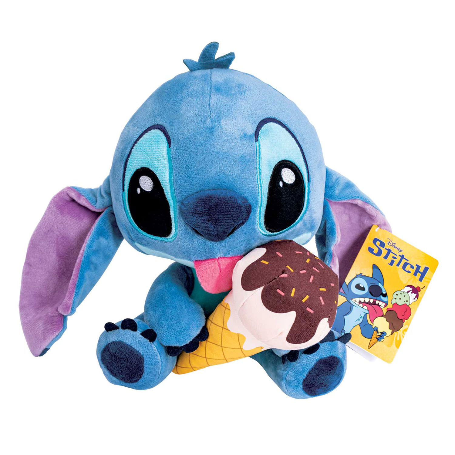 Λούτρινο Disney Stitch με Παγωτό 25εκ