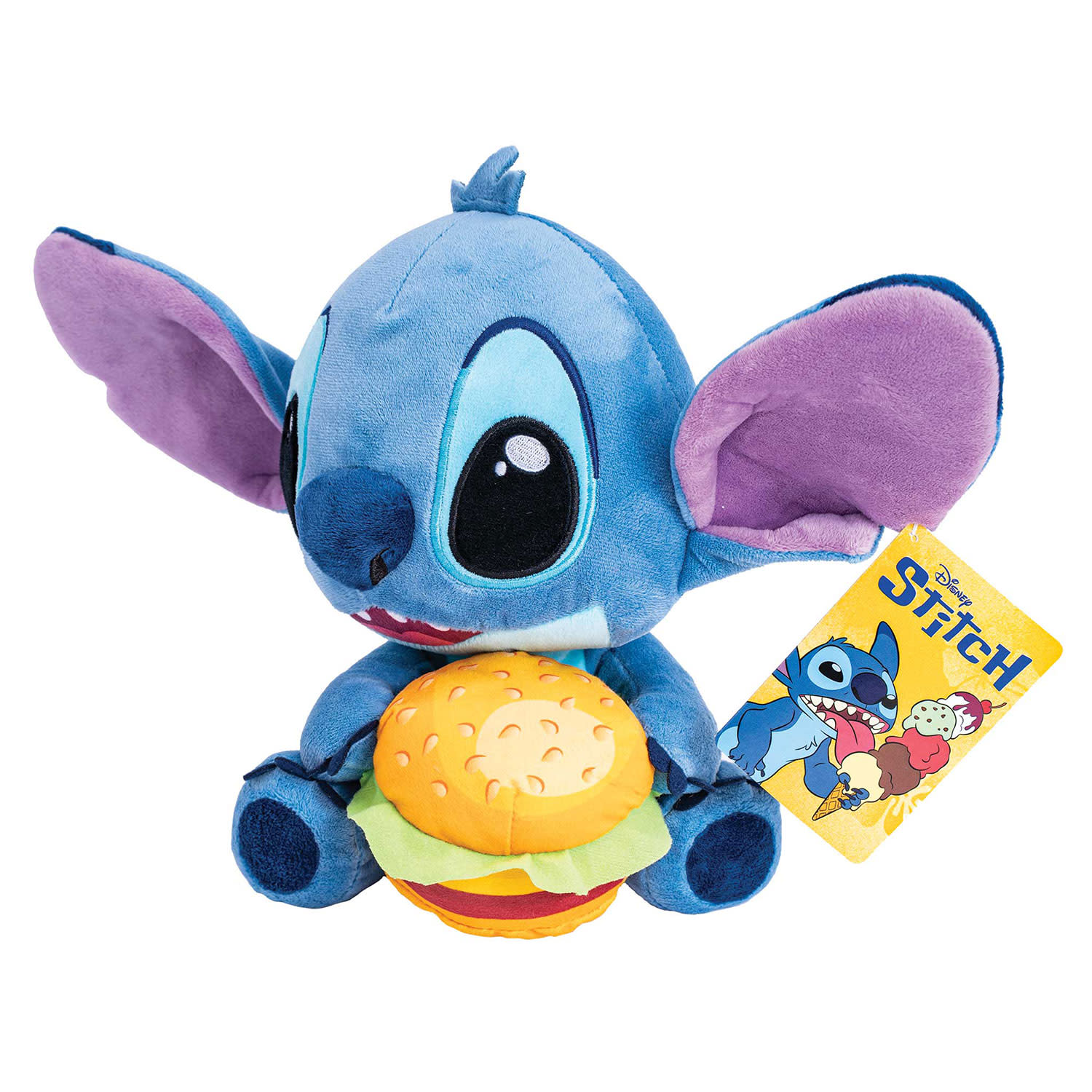 Εικόνα 3 του Λούτρινο Disney Stitch με Burger 25εκ