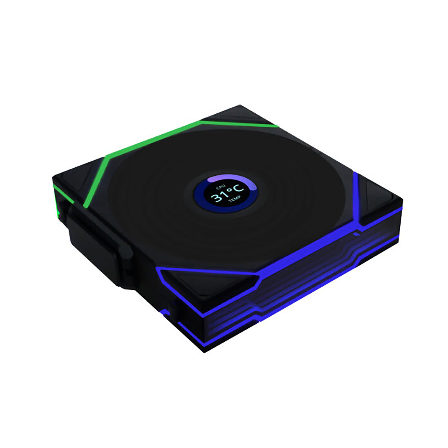 Εικόνα 2 του Lian Li UNI FAN TL-LCD Wireless 120 Reverse Black