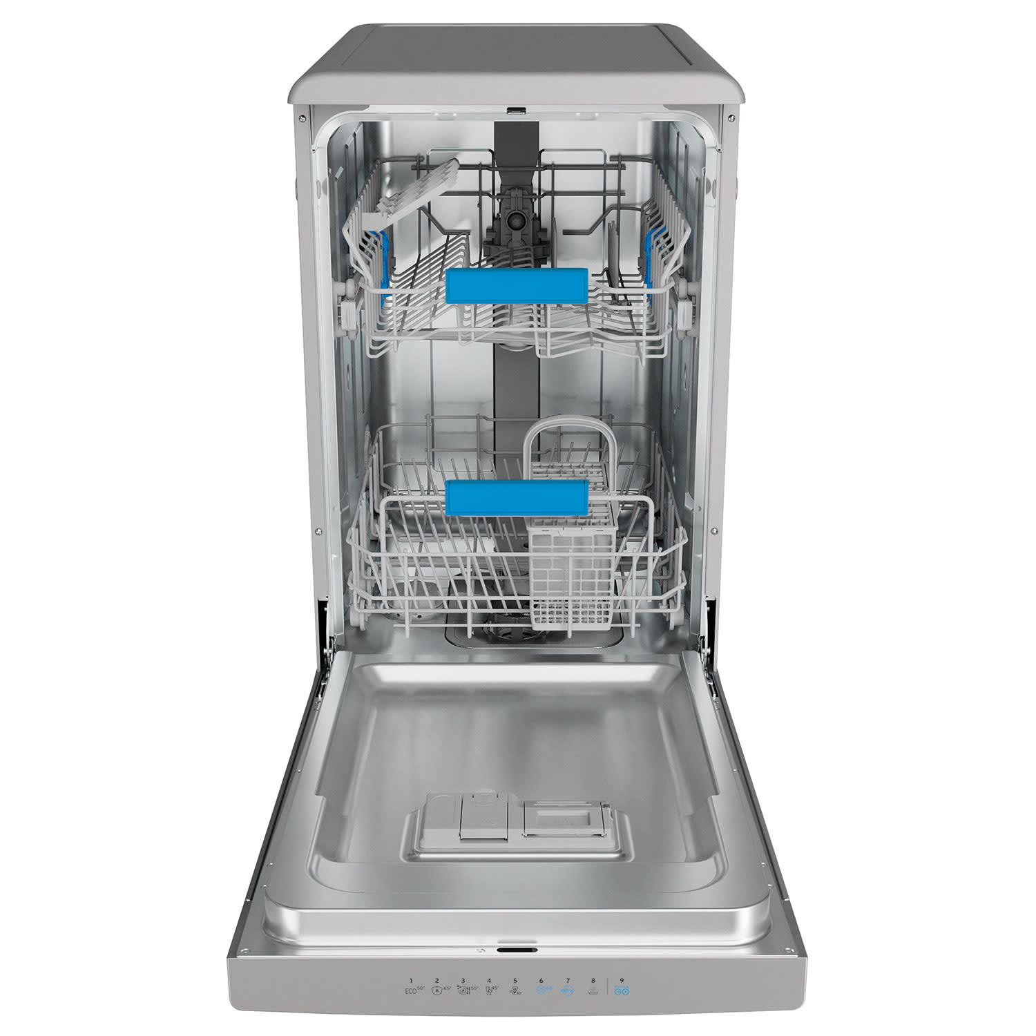 Κάνε κλικ για να δεις την εικόνα 2 του Indesit IN2FC10BS7A0S Πλυντήριο Πιάτων Ελεύθερο 45 cm