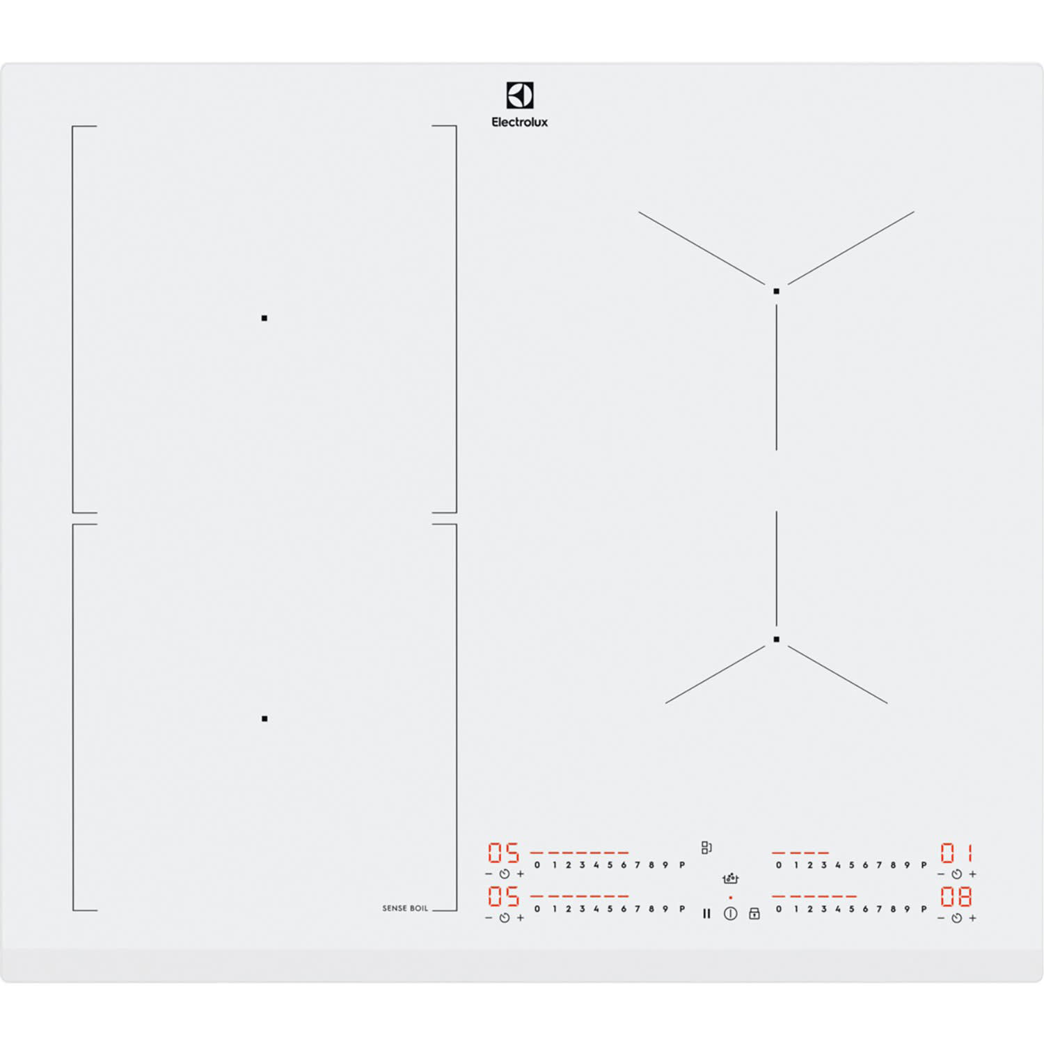 Εικόνα 9 του Electrolux CIS62450 Εστίες Επαγωγικές