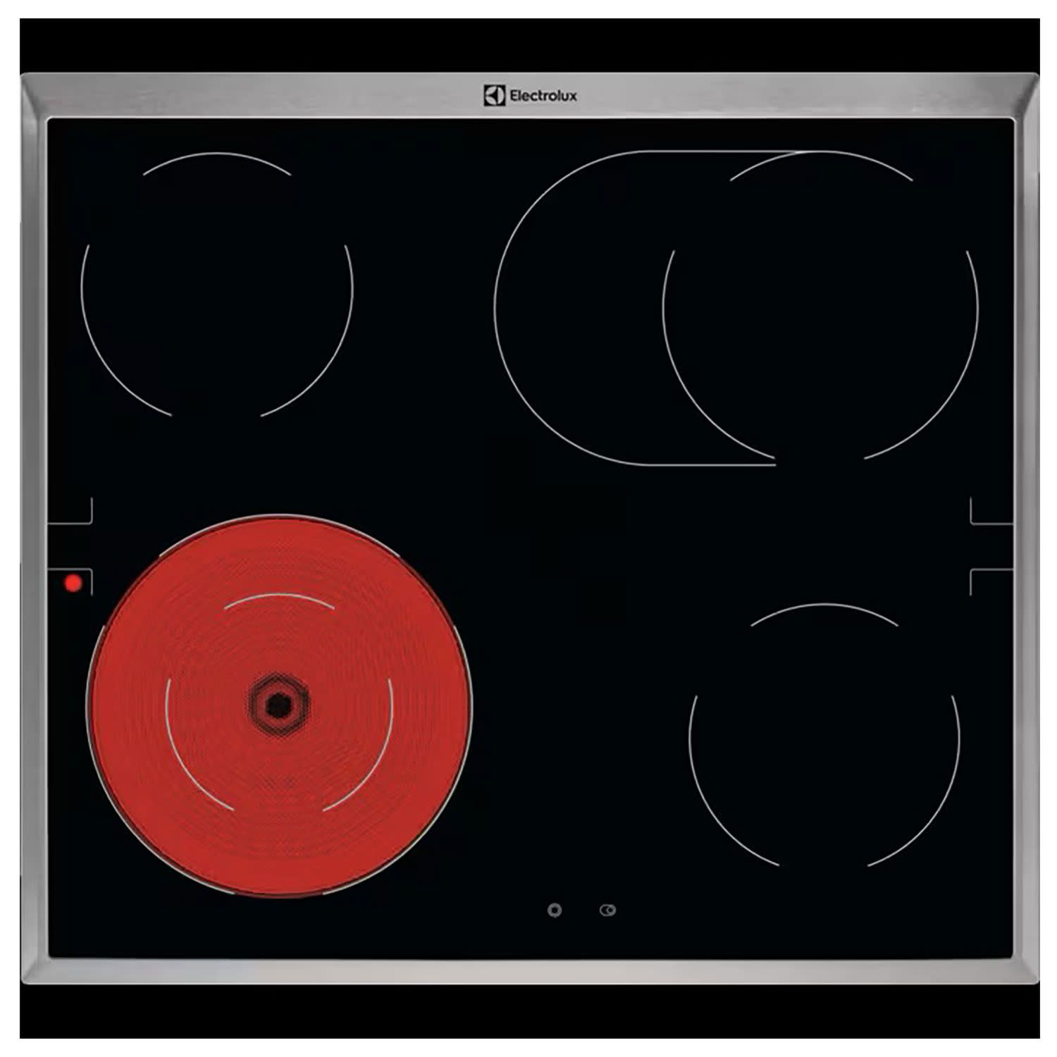 Εικόνα 1 του Electrolux LRD6406XK Εστίες Κεραμικές