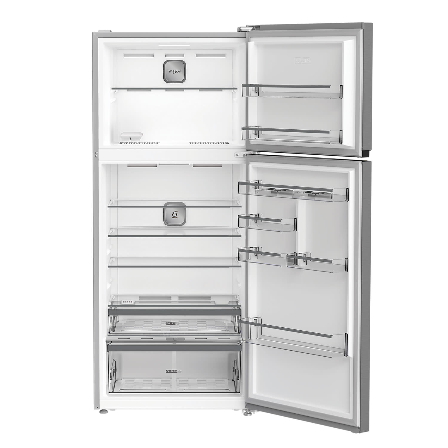 Εικόνα 3 του Whirlpool WHD2 6553 X5E Δίπορτο Ψυγείο Inox