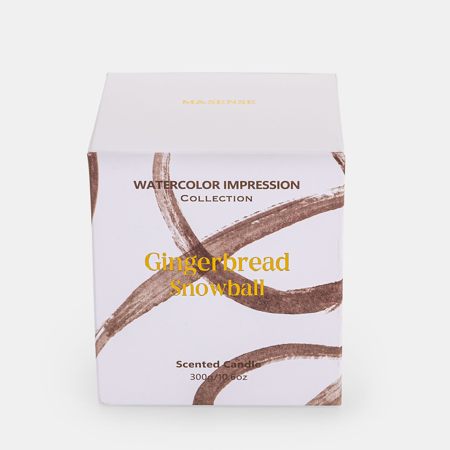 Εικόνα 3 του M&Sense Κερί Gingerbread Snowball 300gr