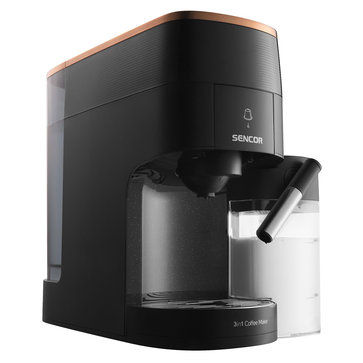 Sencor Καφετιέρα Espresso Με κάψουλα SCC 3000BK