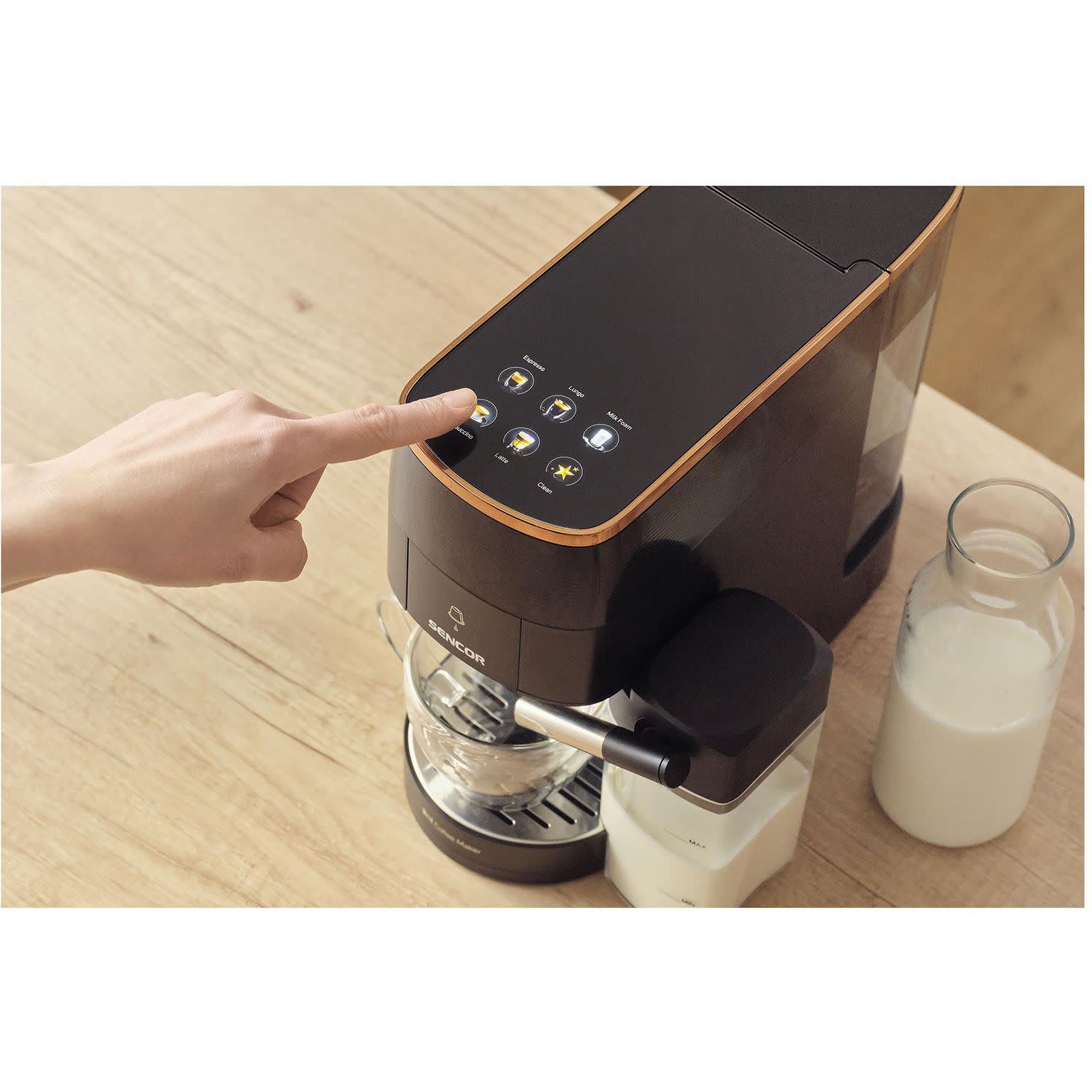 Κάνε κλικ για να δεις την εικόνα 10 του Sencor Καφετιέρα Espresso Με κάψουλα SCC 3000BK