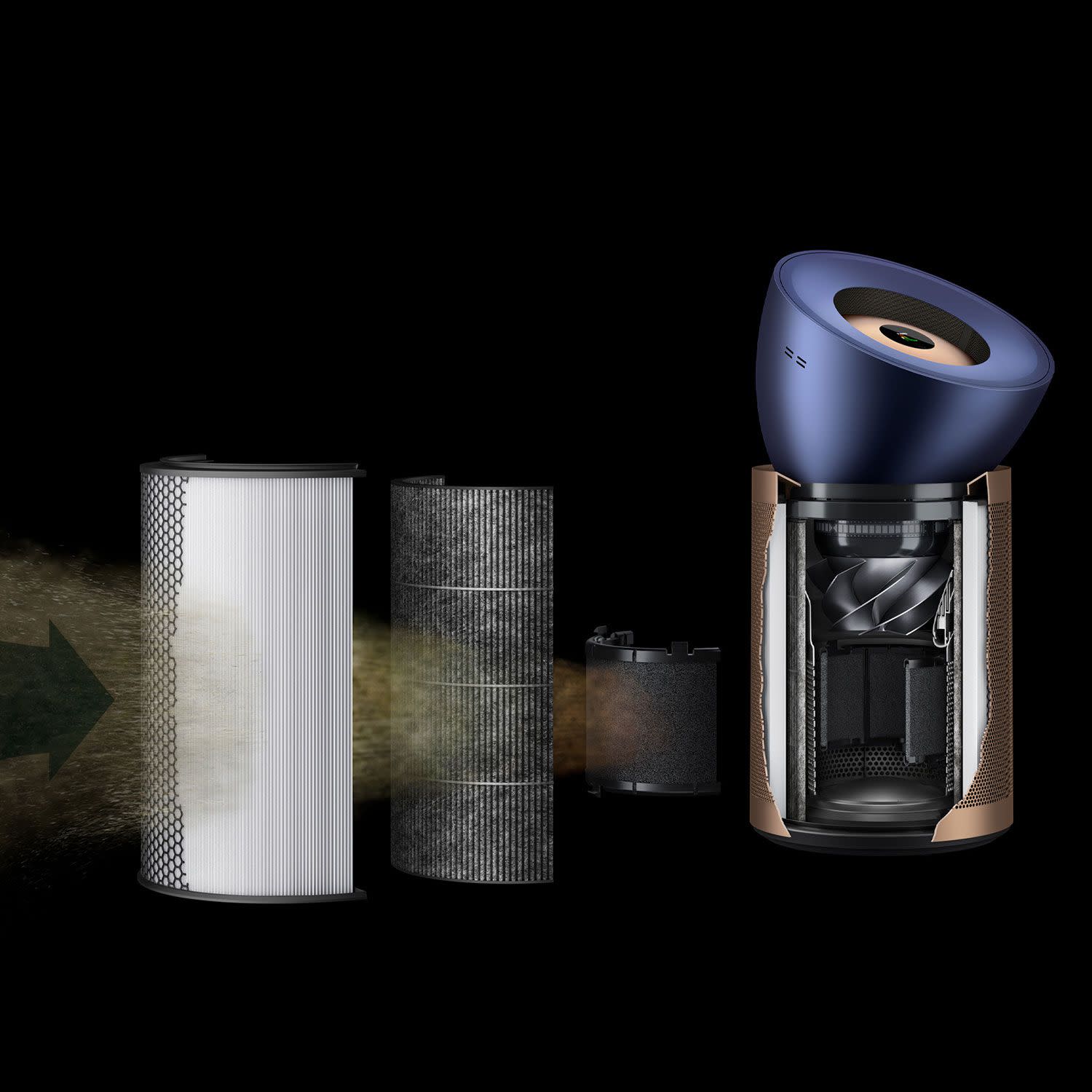 Κάνε κλικ για να δεις την εικόνα 4 του Dyson Air Purifier BP04 Purifier Big+Quiet Formaldehyde Dark
