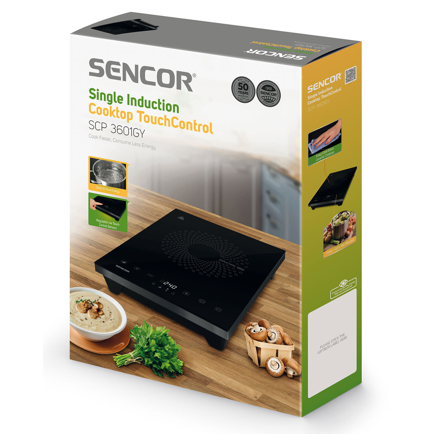 Εικόνα 2 του Sencor Εστία SCP 3601GY