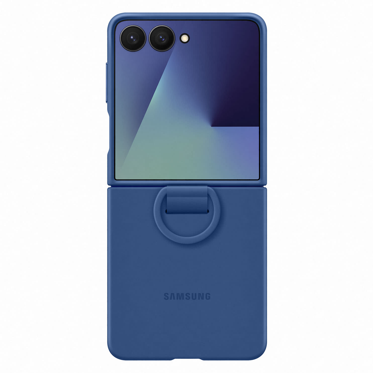 Εικόνα 1 του Samsung Θήκη Back Cover για Samsung Galaxy Z Flip 7 Ring Case Σιλικόνης Μπλε