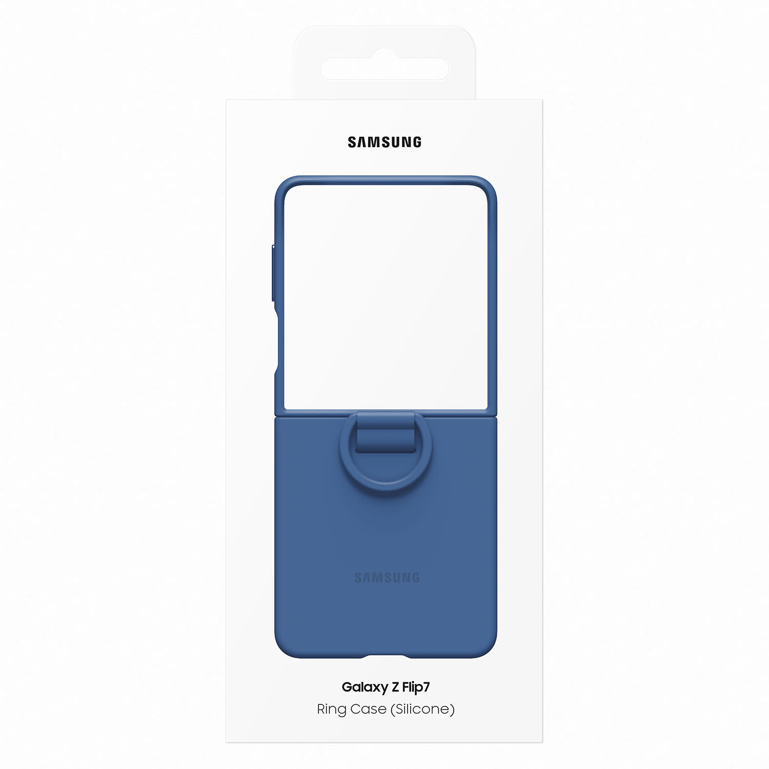 Εικόνα 7 του Samsung Θήκη Back Cover για Samsung Galaxy Z Flip 7 Ring Case Σιλικόνης Μπλε