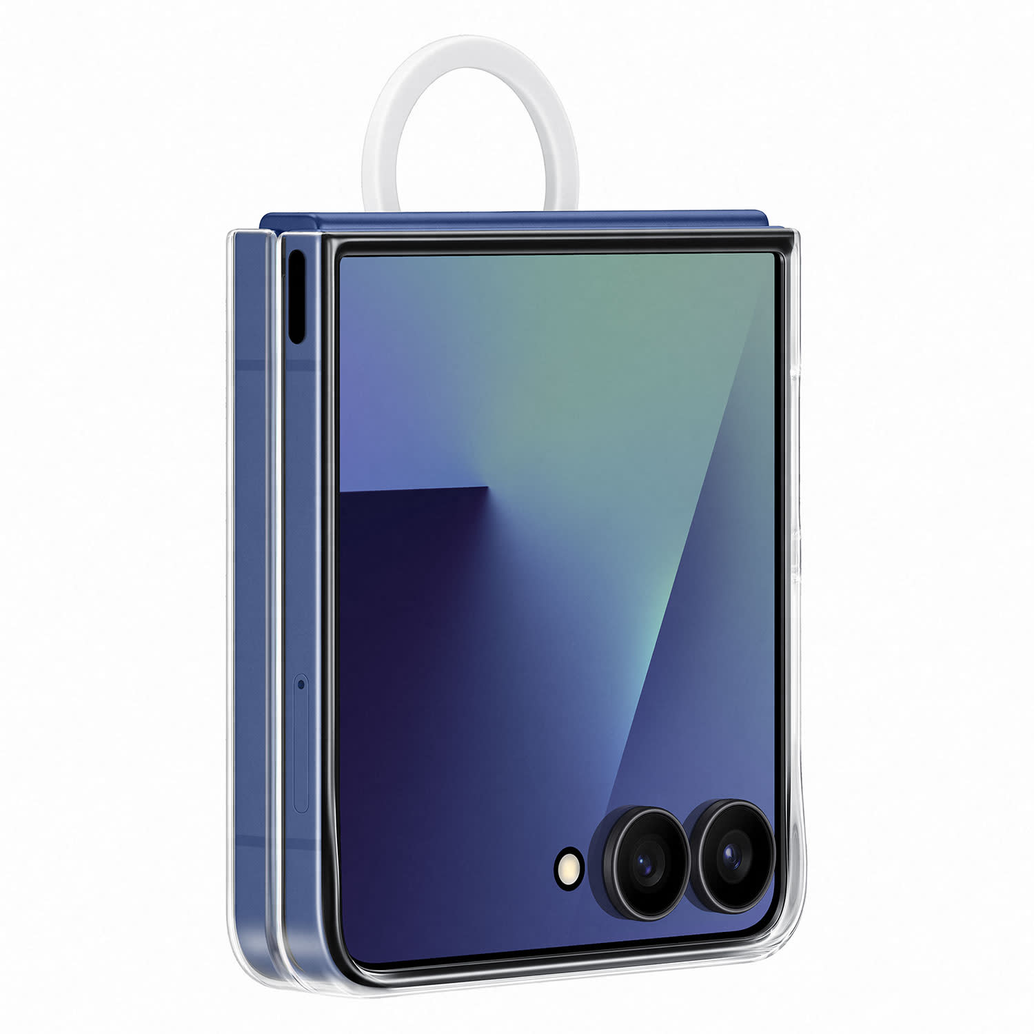 Εικόνα 5 του Samsung Θήκη Back Cover για Samsung Galaxy Z Flip 7 Ring Case Διάφανη