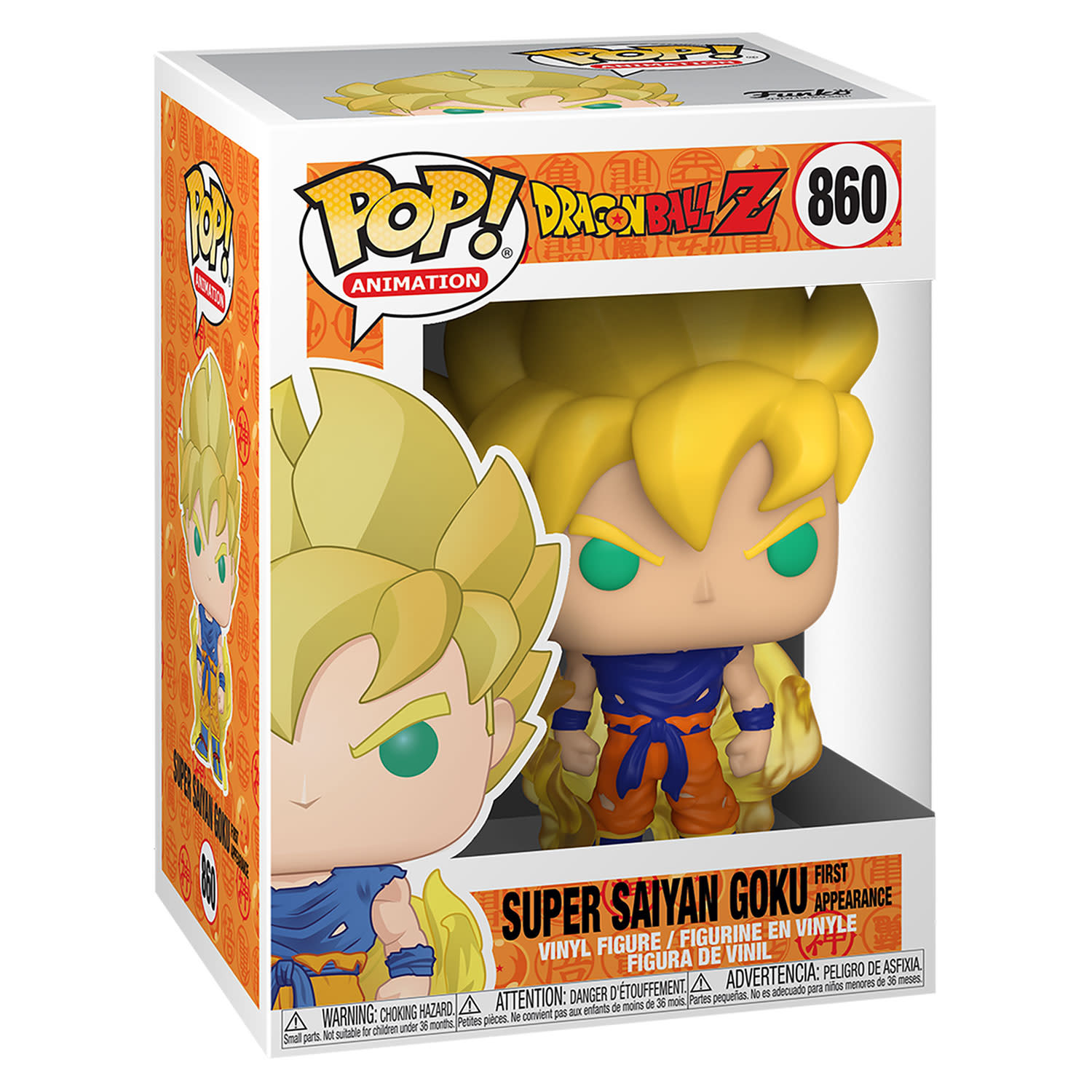 Funko Pop! Animation: Dragon Ball Z S8 - Super Saiyan Goku #860