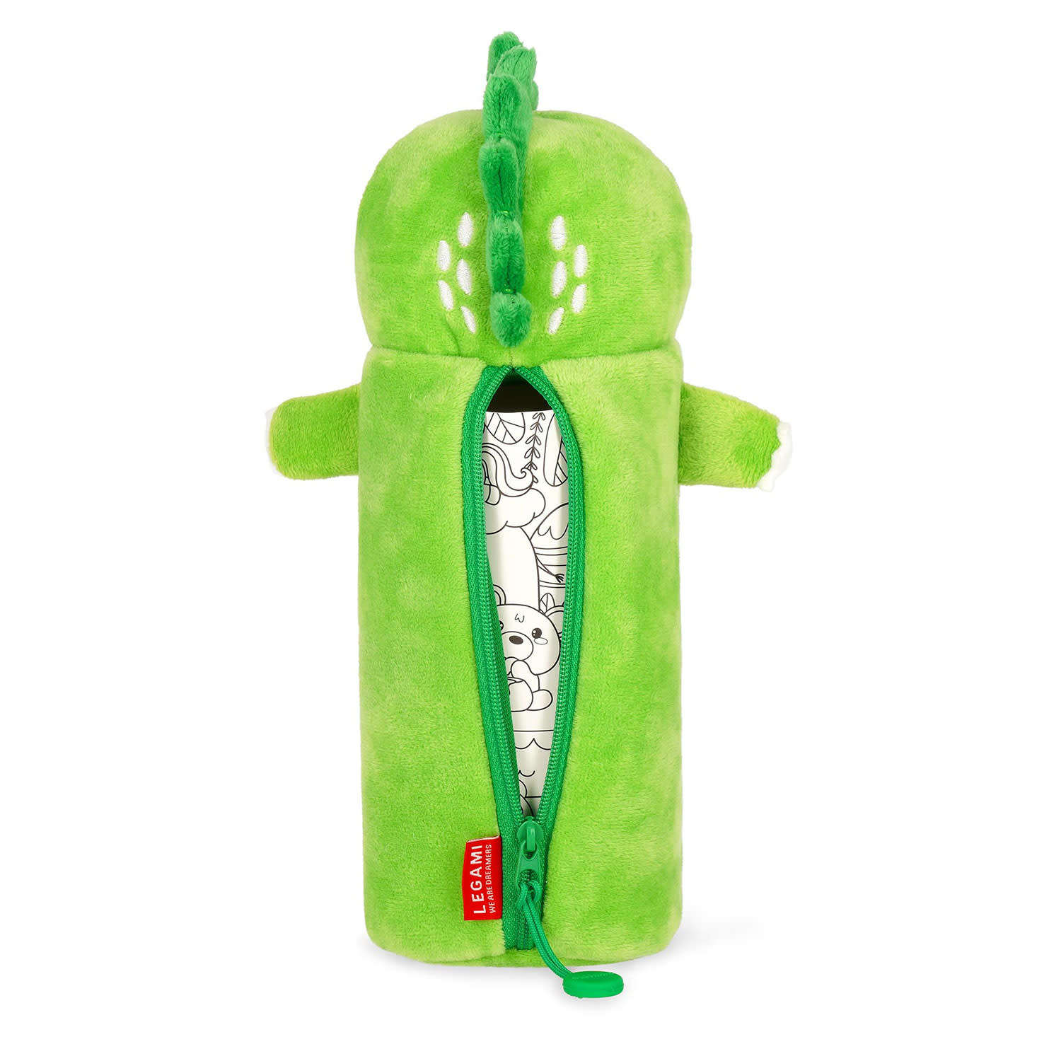 Κάνε κλικ για να δεις την εικόνα 2 του Legami Κασετίνα Βαρελάκι Λούτρινη Dino