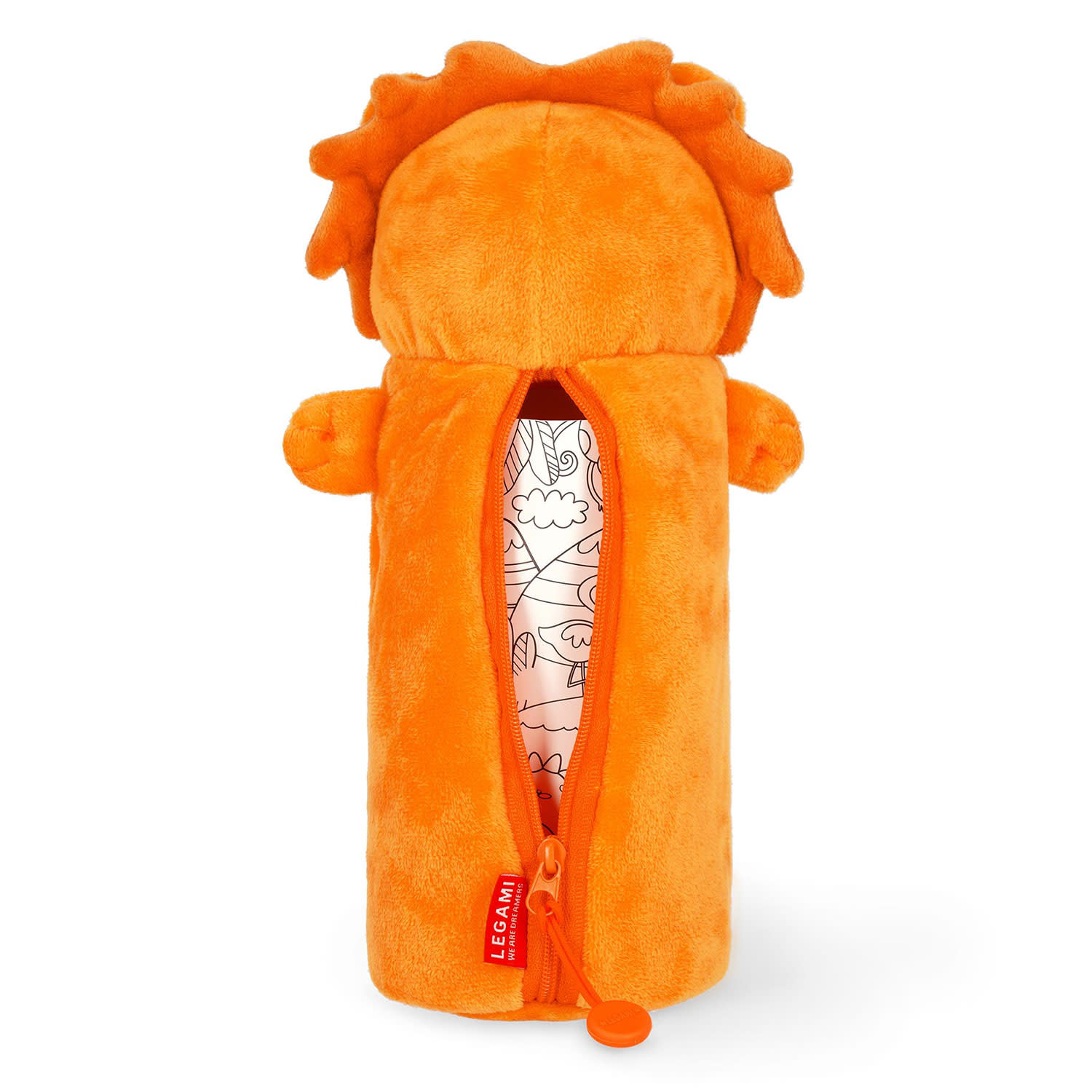 Κάνε κλικ για να δεις την εικόνα 2 του Legami Κασετίνα Βαρελάκι Λούτρινη Lion