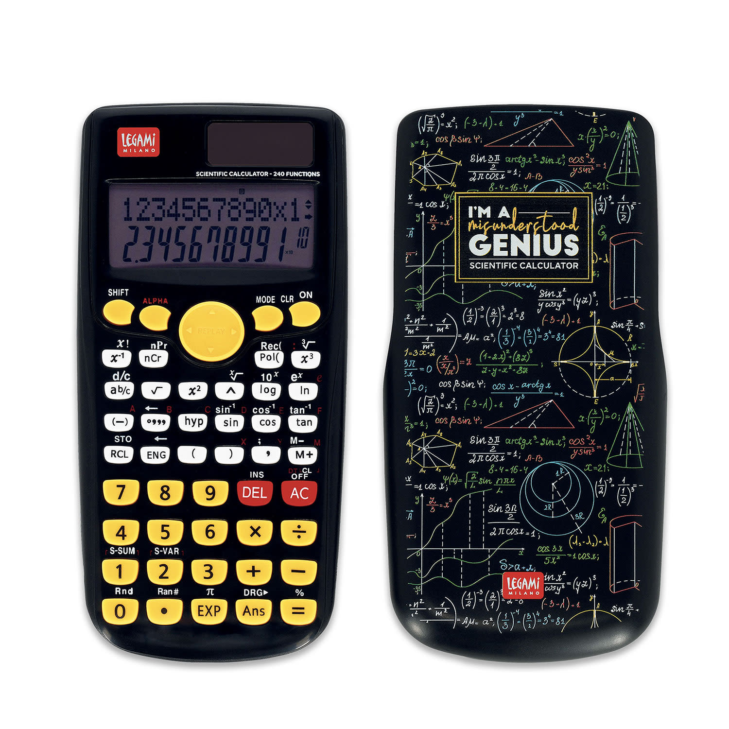 Εικόνα 1 του Legami Επιστημονική Αριθμομηχανή Genius