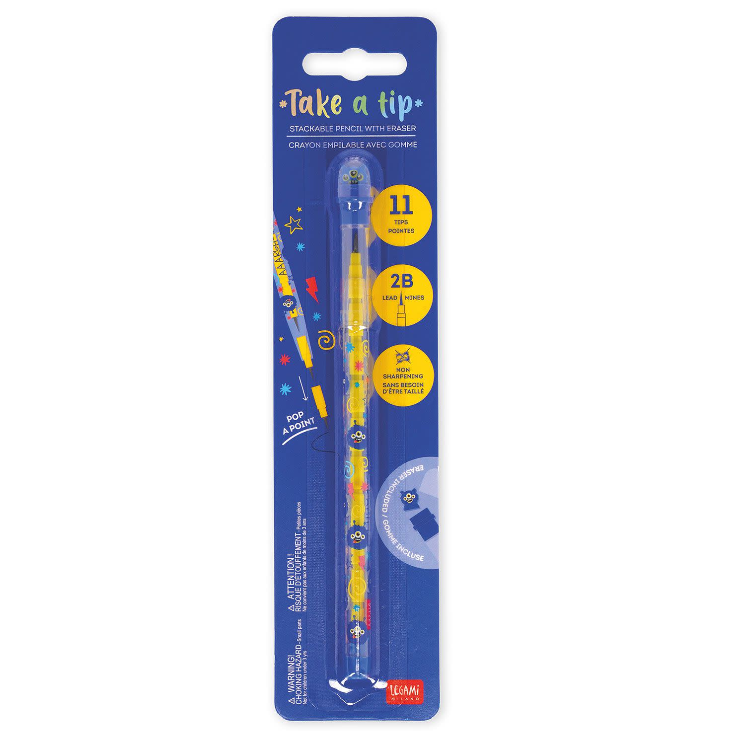 Εικόνα 6 του Legami Μηχανικό Μολύβι Monster 2B