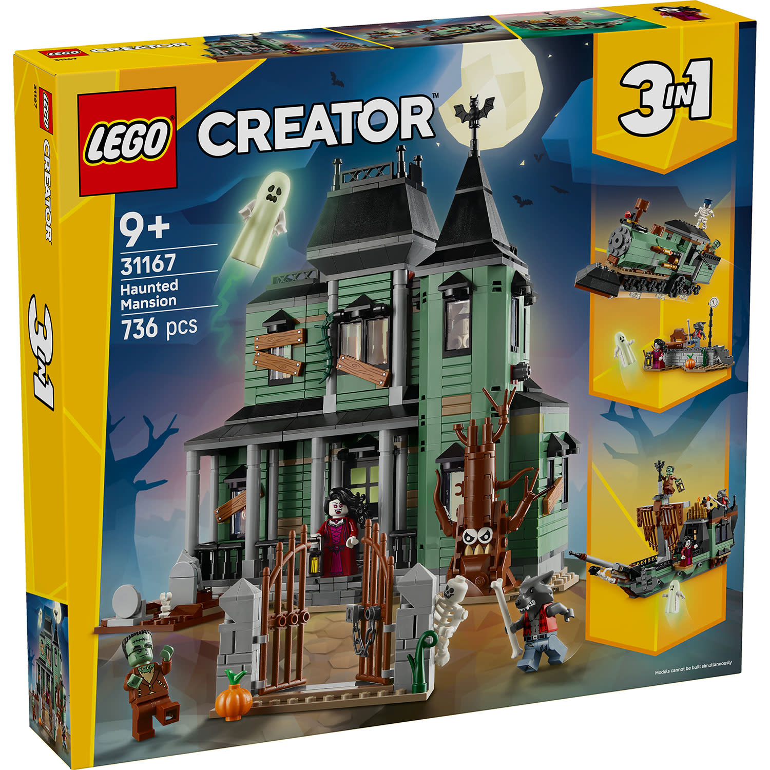 Εικόνα 1 του LEGO Haunted Mansion 31167