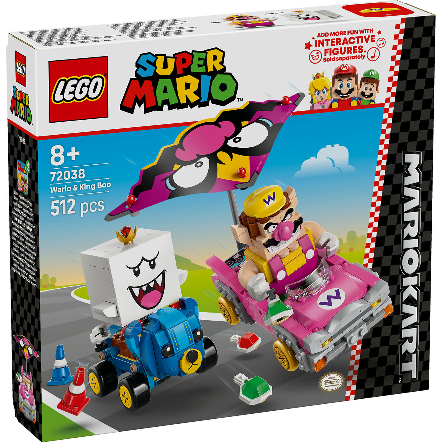 Εικόνα 1 του LEGO Mario Kart™ – Wario & King Boo 72038