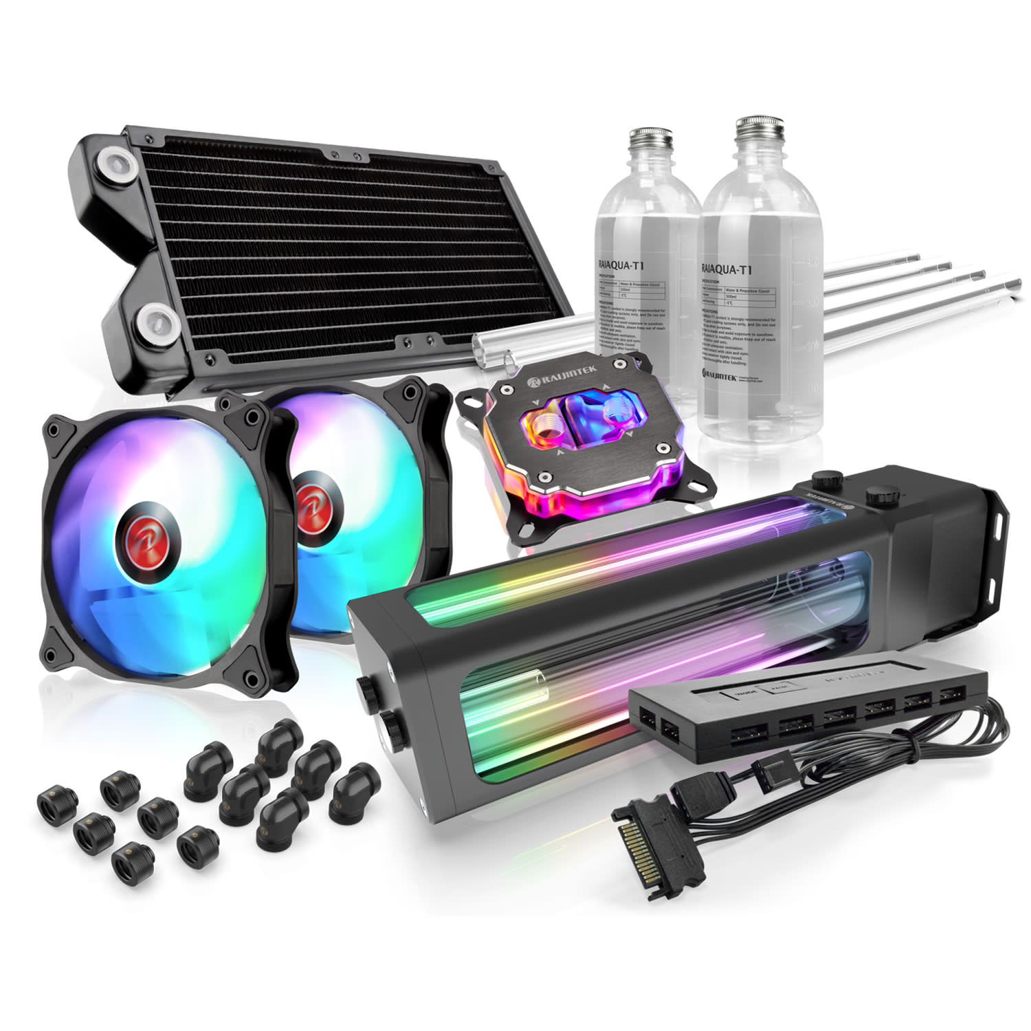 Κάνε κλικ για να δεις την εικόνα 1 του Raijintek Custom Cooling Kit Scylla Pro 240