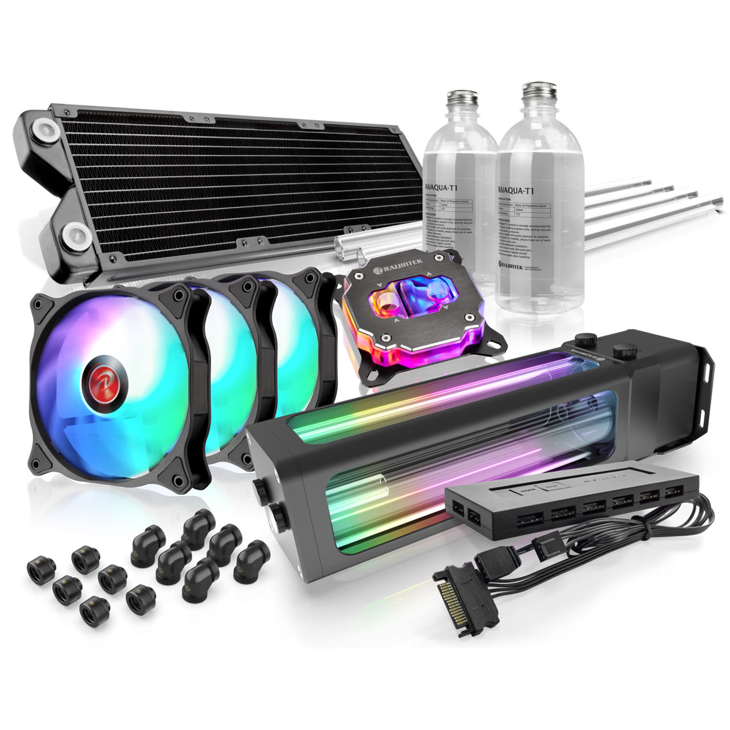 Κάνε κλικ για να δεις την εικόνα 1 του Raijintek Custom Cooling Kit Scylla Pro 360