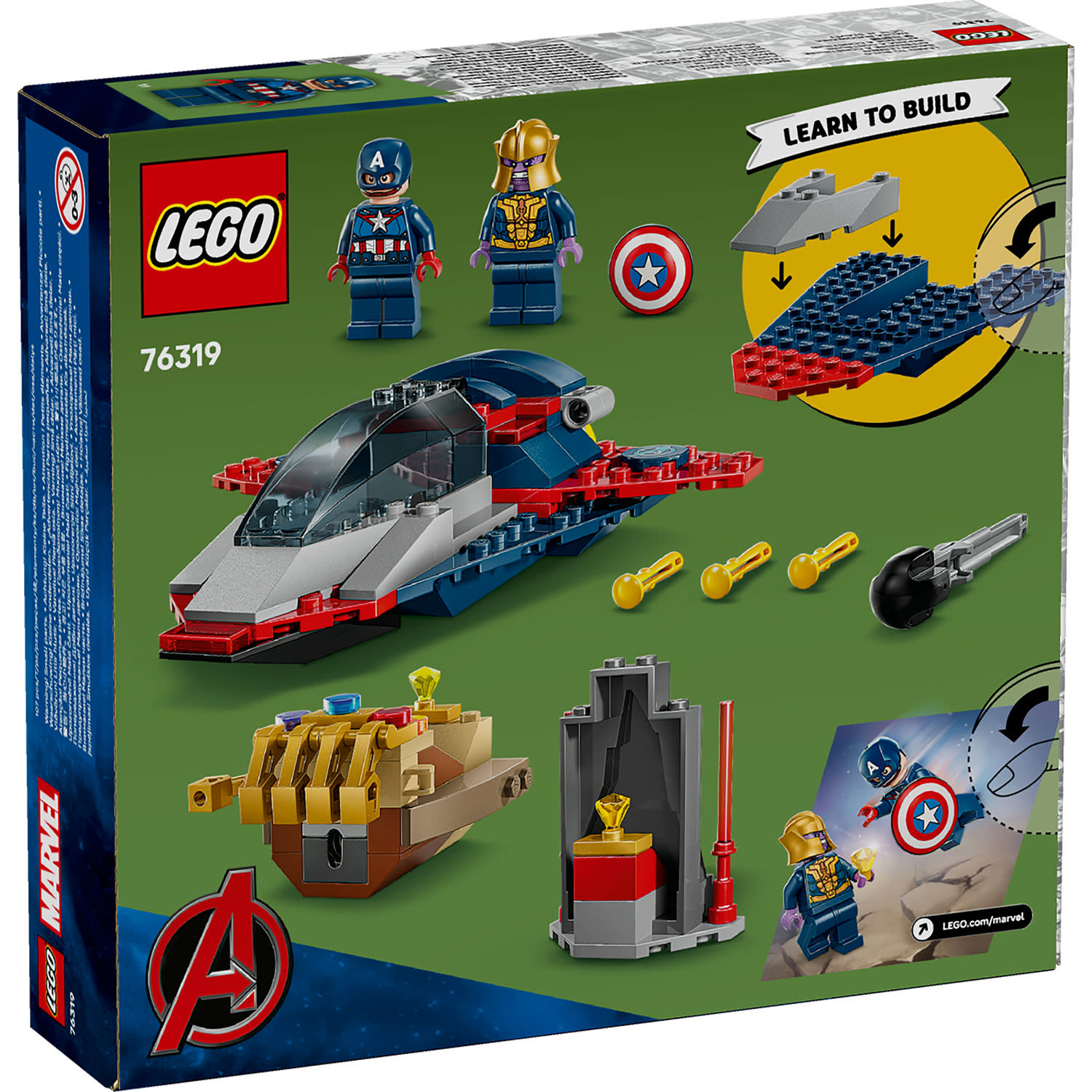 Εικόνα 5 του LEGO Captain America Vs. Thanos 76319