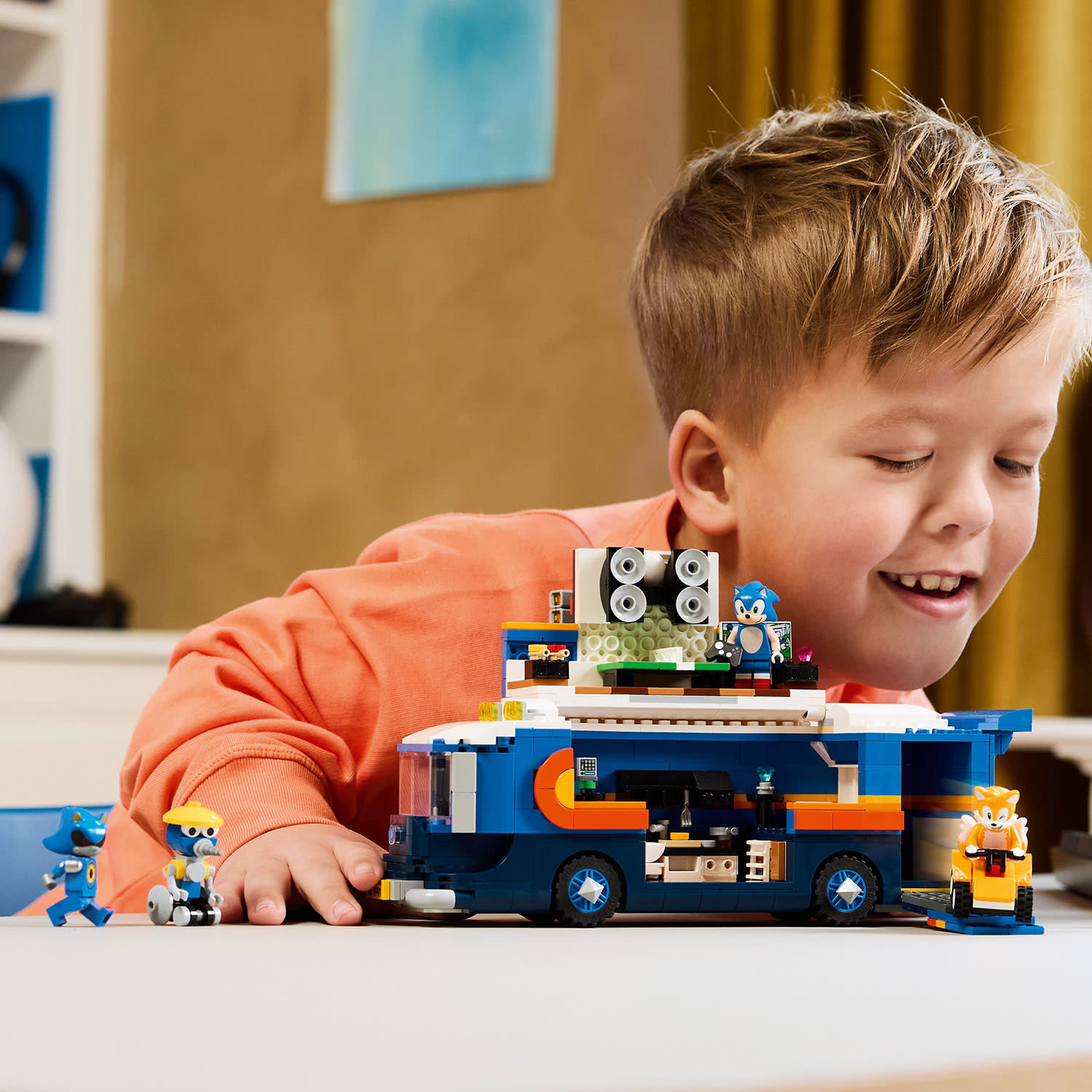 Κάνε κλικ για να δεις την εικόνα 4 του LEGO Sonic the Hedgehog™ Επιχειρησιακό Φορτηγό Ομάδας Sonic 77006