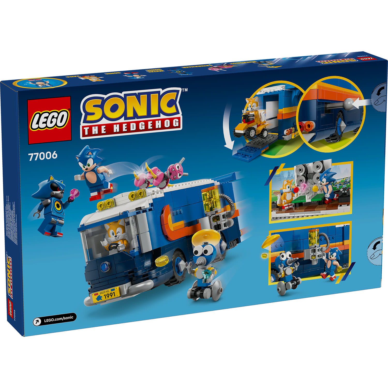 Κάνε κλικ για να δεις την εικόνα 5 του LEGO Sonic the Hedgehog™ Επιχειρησιακό Φορτηγό Ομάδας Sonic 77006