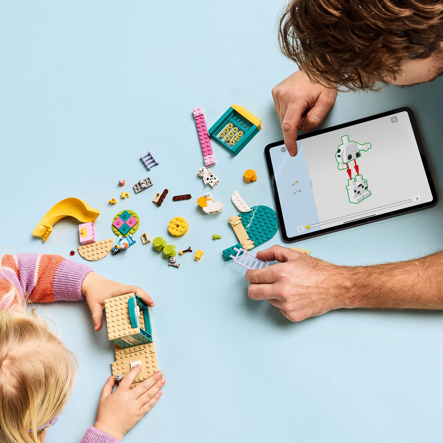 Εικόνα 3 του LEGO Playground Fun With Bluey And Chloe 11201