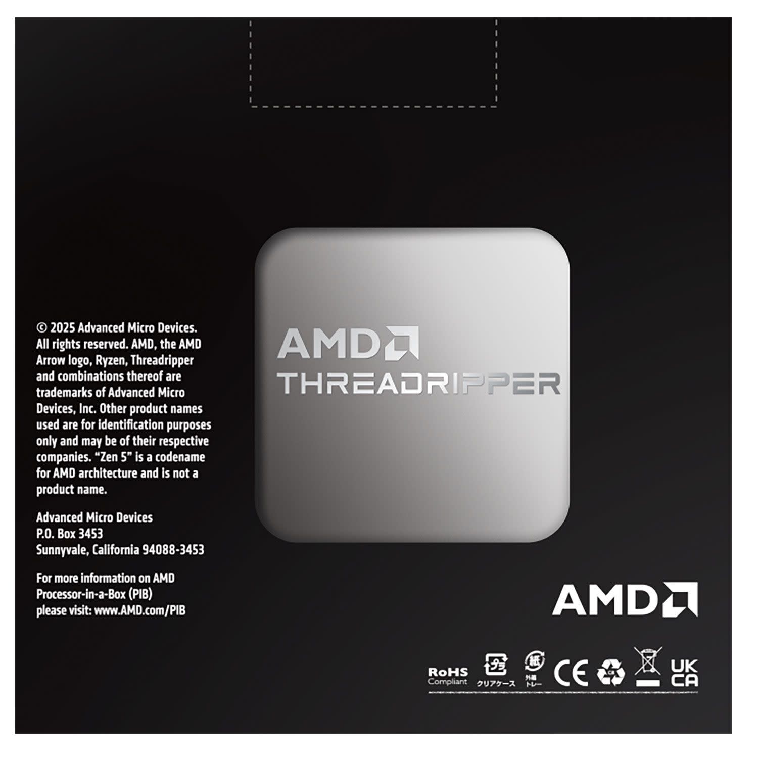 Εικόνα 4 του AMD CPU Ryzen Threadripper 9980X (sTR5/3.2 GHz/256 MB)